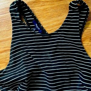 MADEWELL women’s classic Black & White Medium Dress